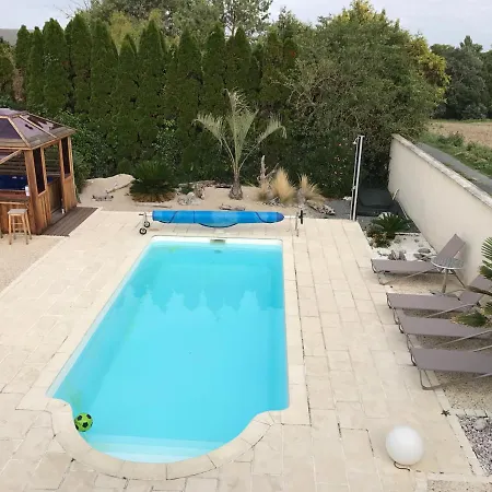 Piscine Et Jacuzzi A 2Km De La Plage De St Georges De Didonne Saint-Georges-de-Didonne Exterior photo